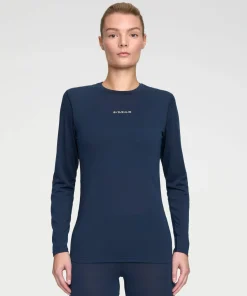 Dæhlie Women's Training Wool Mix Long Sleeve Navy