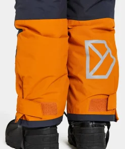 Didriksons Kids' Idre Pants 6 Orange Jam