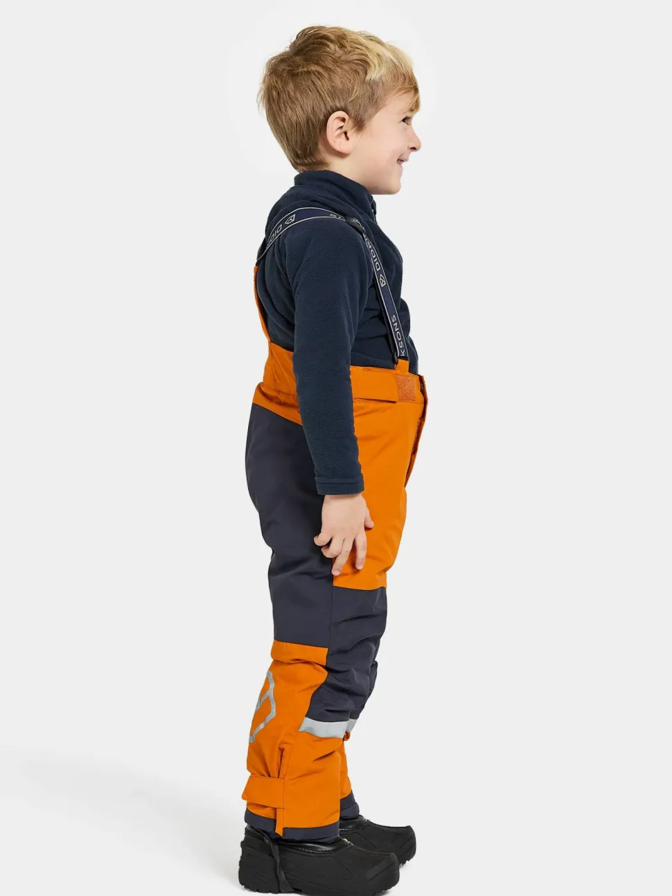 Didriksons Kids' Idre Pants 6 Orange Jam