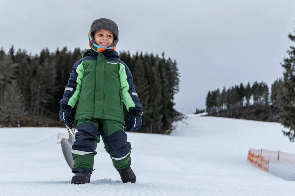 Didriksons Kids' Idre Pants 6 Pine Green