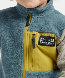 Didriksons Kids' Anten Full Zip Factory Blue New