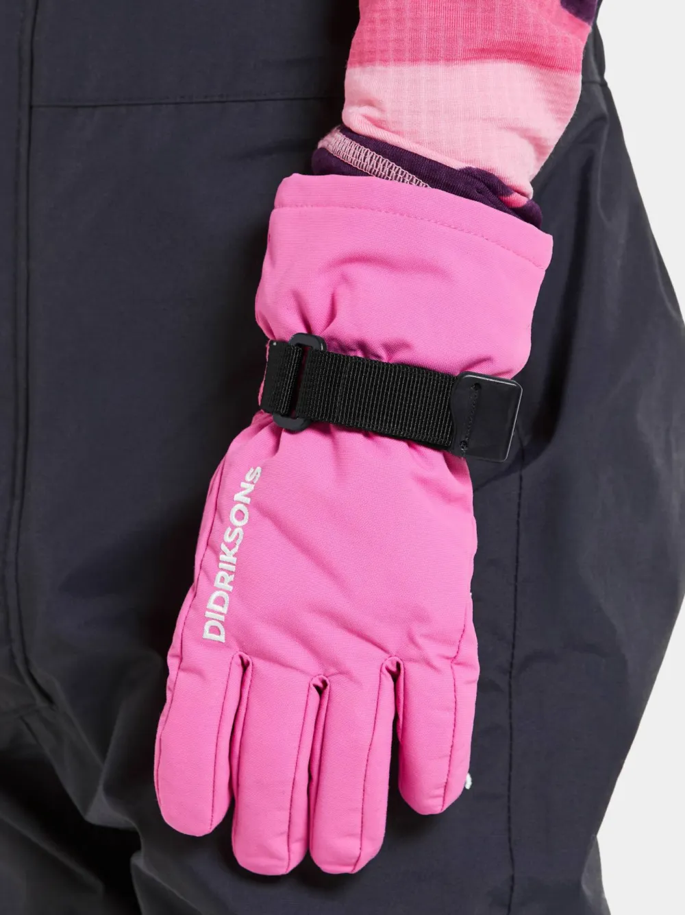Didriksons Kids' Biggles Gloves 3 Sweet Pink Sale