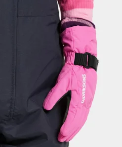 Didriksons Kids' Biggles Gloves 3 Sweet Pink Sale