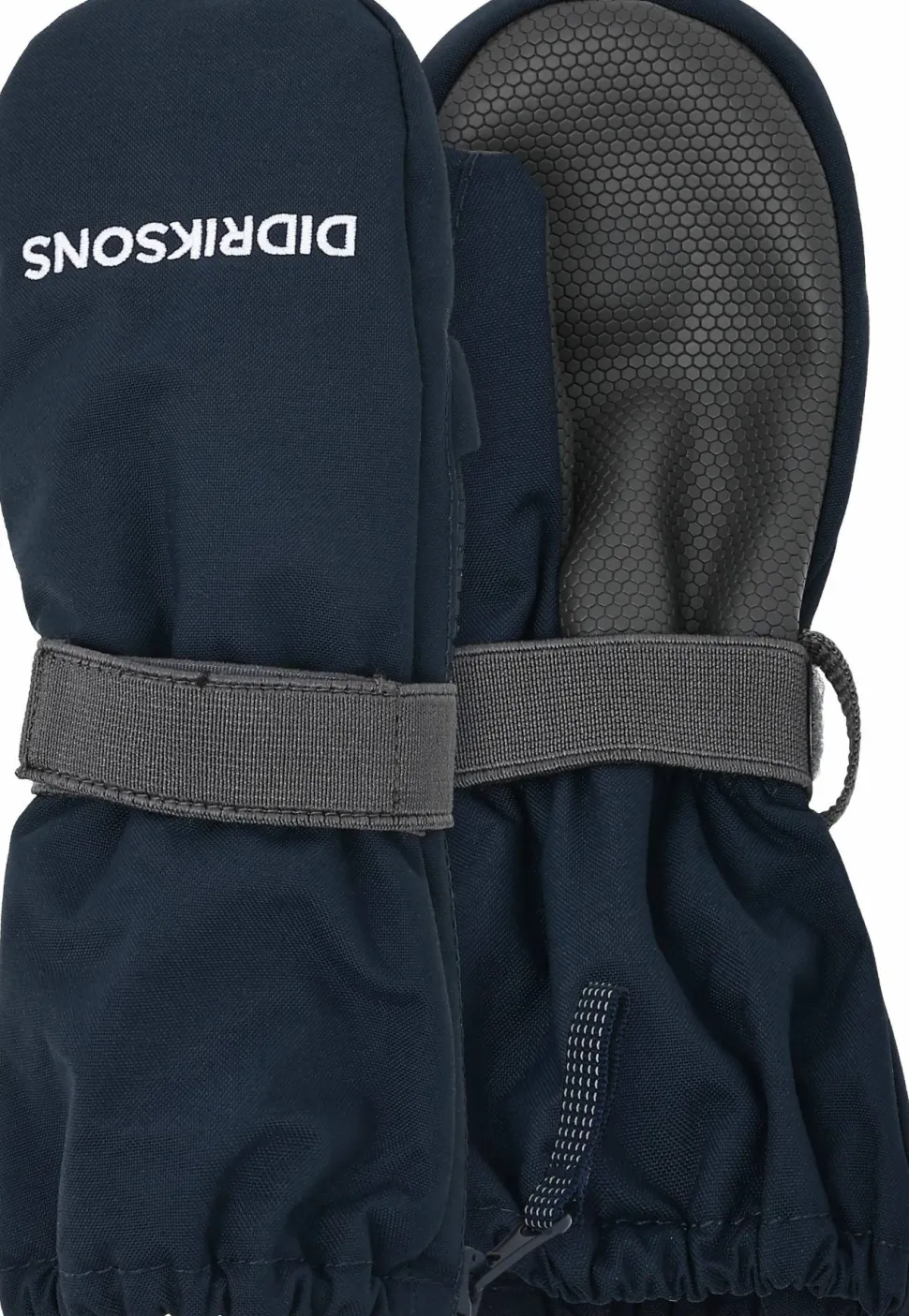 Didriksons Kids' Biggles Zip Mitten 8 Navy