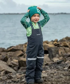 Didriksons Kids' Bjärven Bib Pants Black