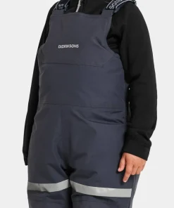 Didriksons Kids' Bjärven Bib Pants Navy