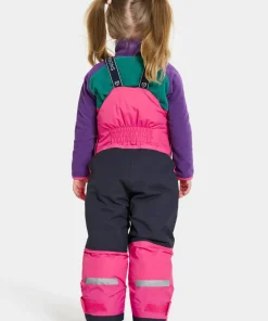 Didriksons Kids' Bjärven Bib Pants True Pink