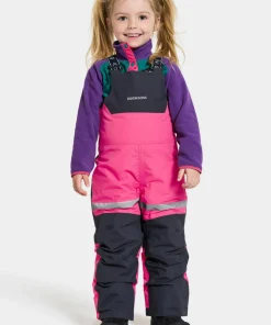 Didriksons Kids' Bjärven Bib Pants True Pink