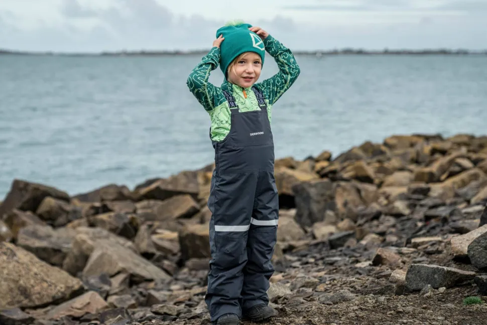 Didriksons Kids' Bjärven Bib Pants True Pink