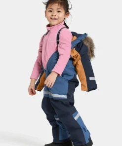 Didriksons Kids' Bjärven Coverall 4 Galaxy Blue Sale