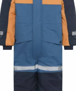 Didriksons Kids' Bjärven Coverall 4 Galaxy Blue Sale