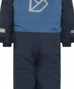 Didriksons Kids' Bjärven Coverall 4 Galaxy Blue Sale