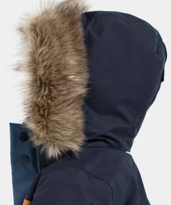 Didriksons Kids' Bjärven Coverall 4 Galaxy Blue Sale