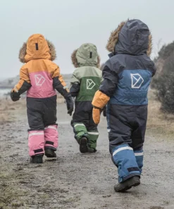 Didriksons Kids' Bjärven Coverall 4 Galaxy Blue Sale