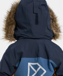 Didriksons Kids' Bjärven Coverall 4 Galaxy Blue Sale