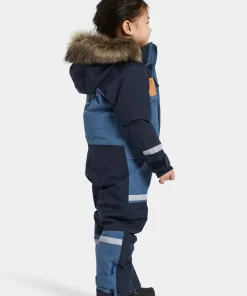 Didriksons Kids' Bjärven Coverall 4 Galaxy Blue Sale