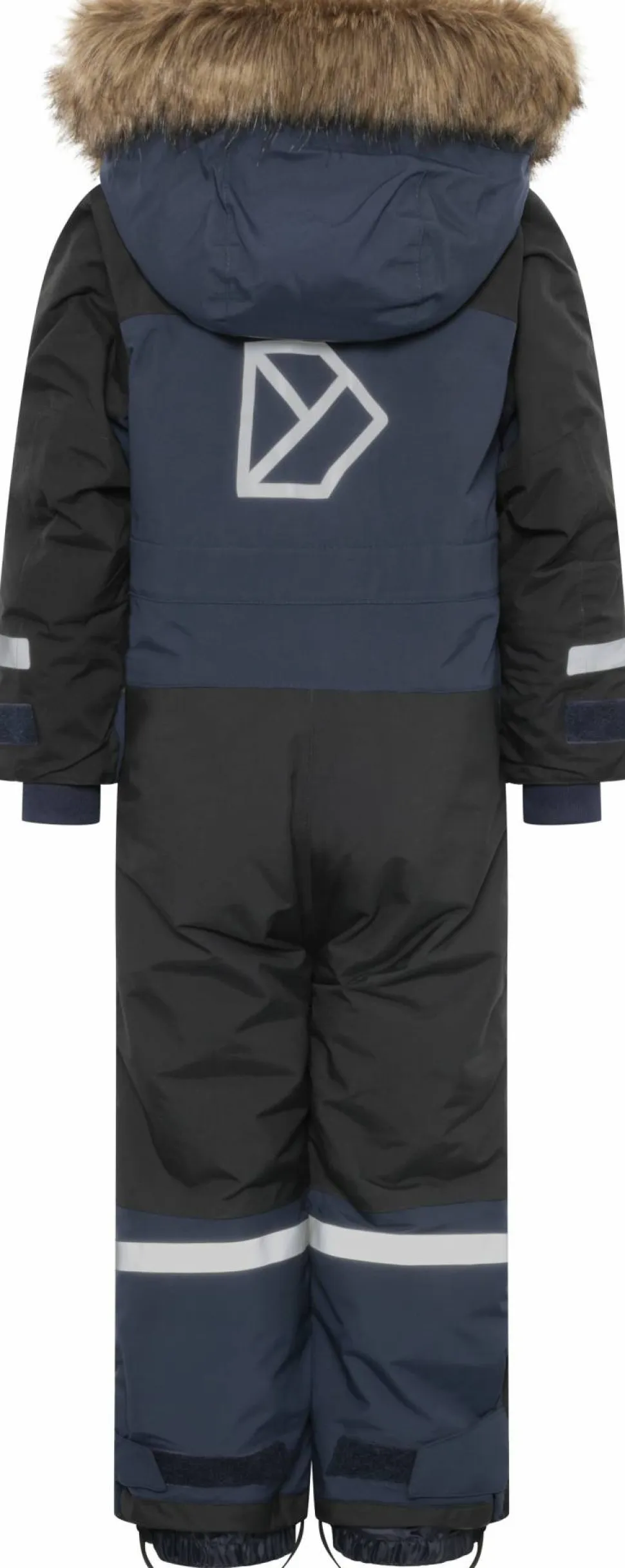 Didriksons Kids' Bjärven Coverall 4 Navy