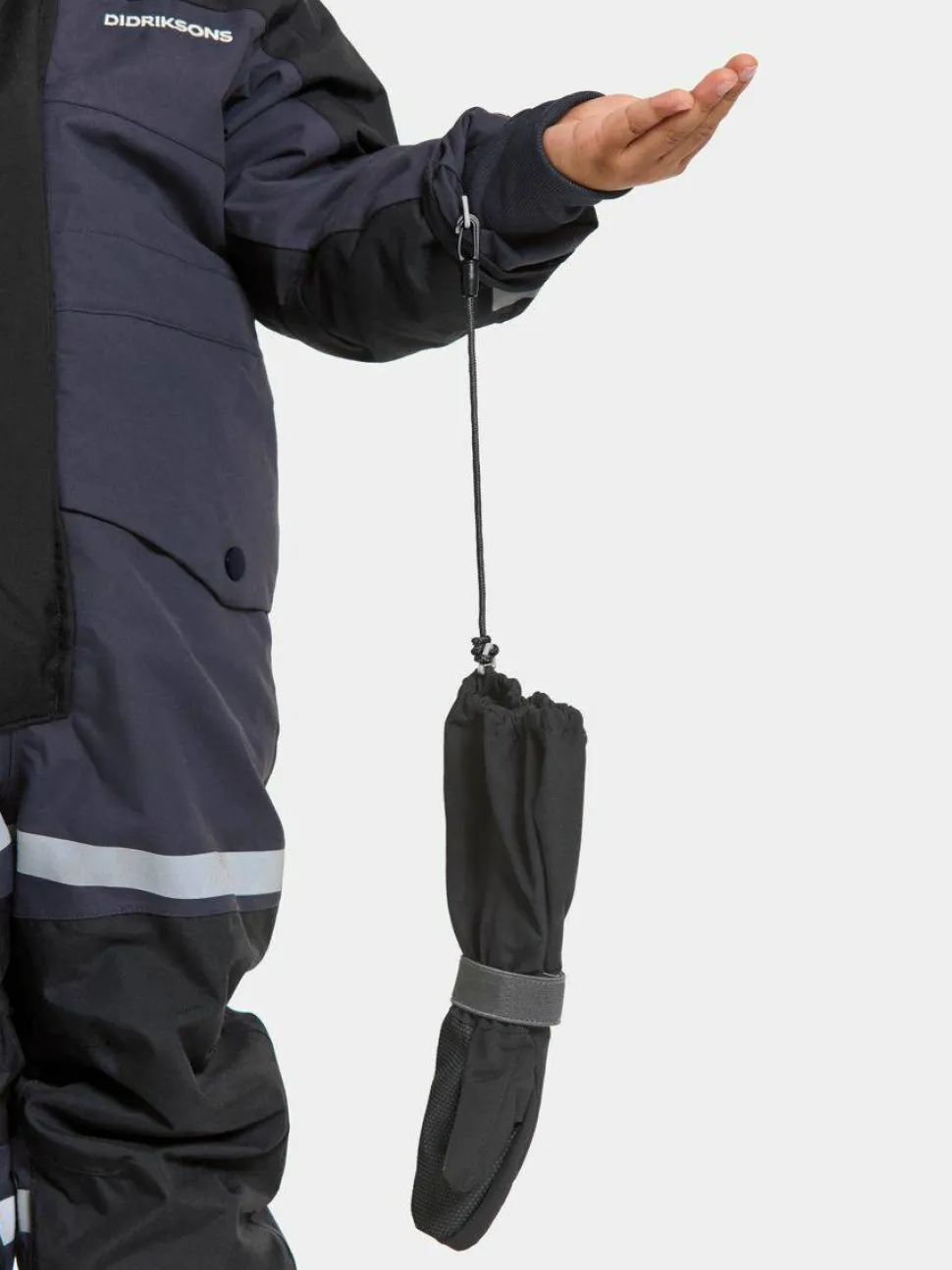Didriksons Kids' Bjärven Coverall 3 Navy