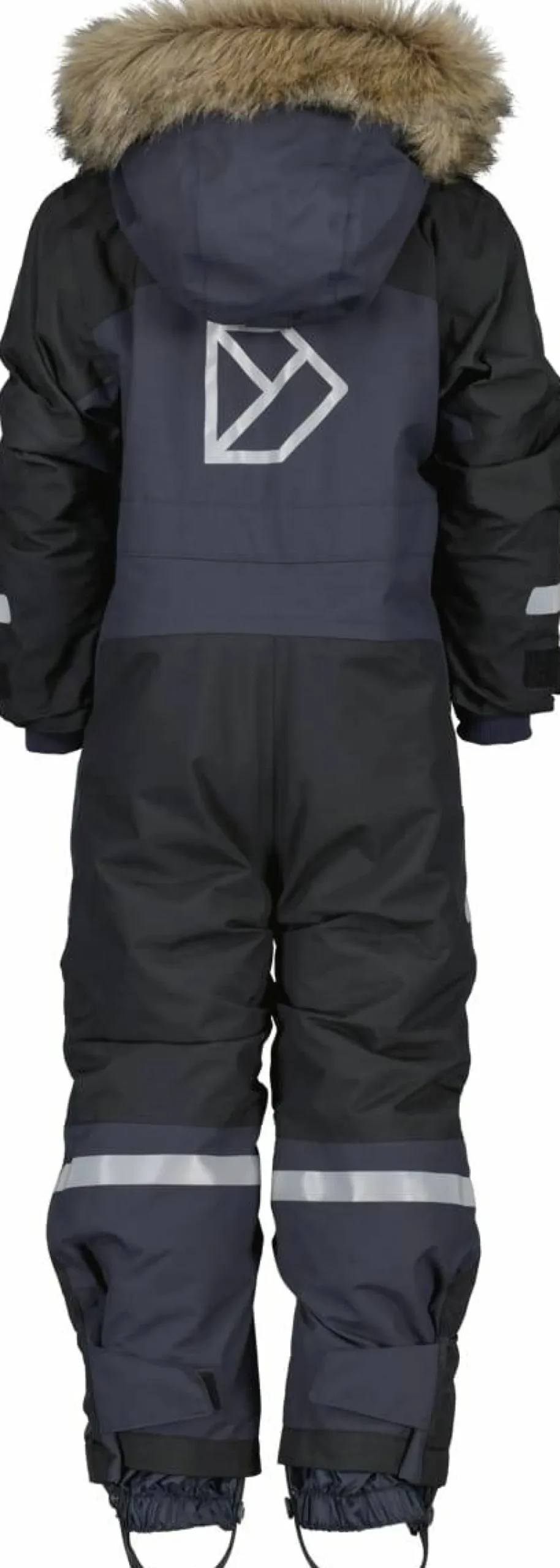 Didriksons Kids' Bjärven Coverall 3 Navy
