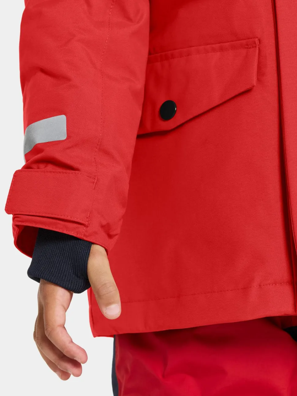 Didriksons Kids' Bjärven Parka 4 Pomme Red
