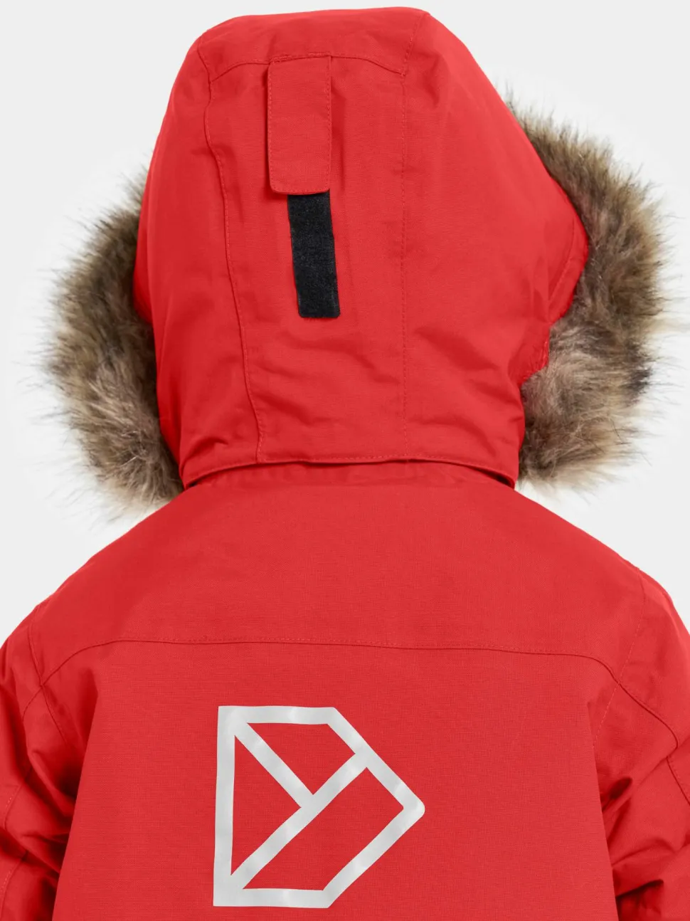 Didriksons Kids' Bjärven Parka 4 Pomme Red