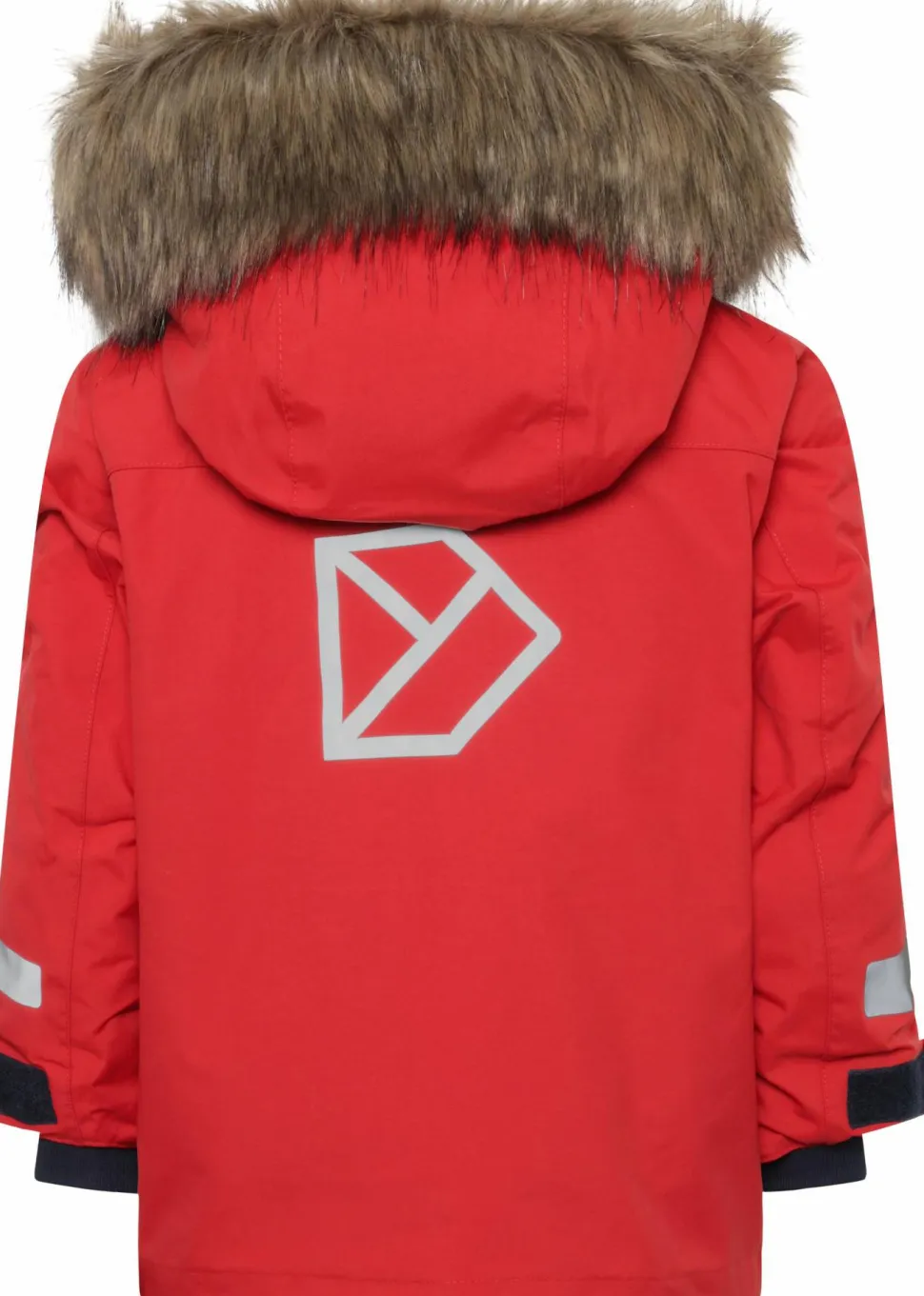 Didriksons Kids' Bjärven Parka 4 Pomme Red