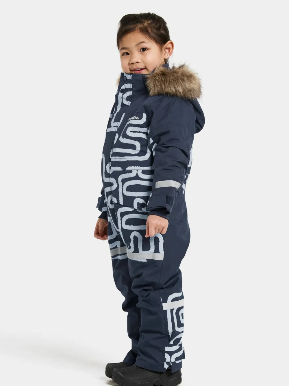 Discount Kids' Bjärven Printed Coverall 2 Barn Overaller Barn