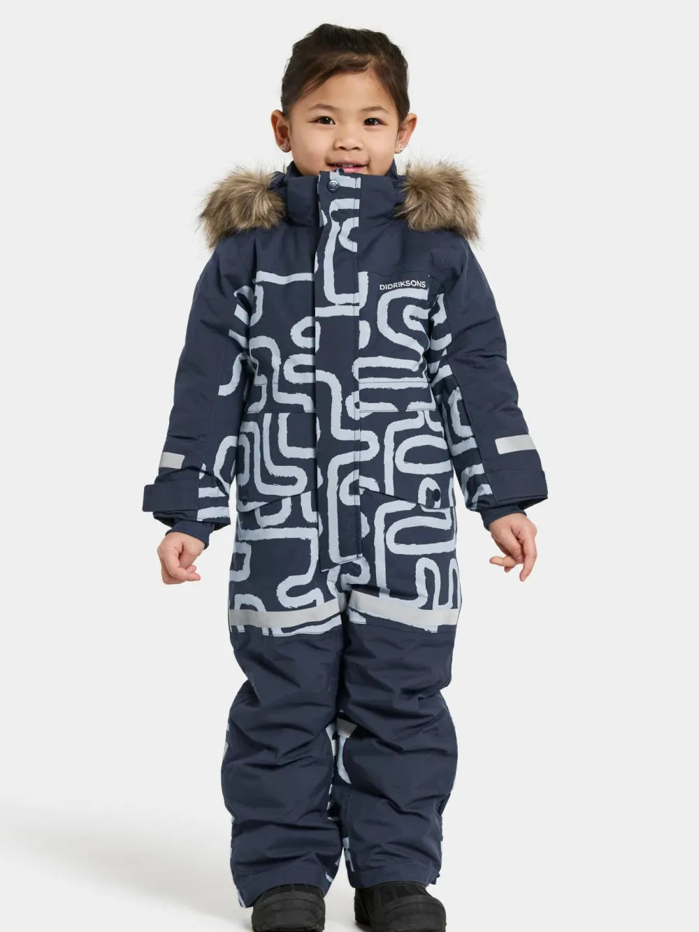 Discount Kids' Bjärven Printed Coverall 2 Barn Overaller Barn