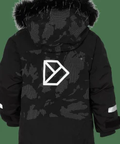 Didriksons Kids' Bjärven Special Edition Parka Island Print Reflex Discount