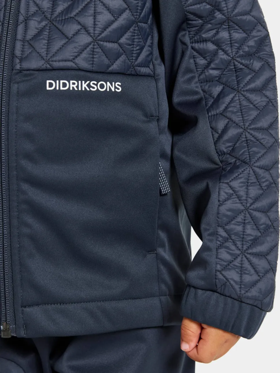 Didriksons Kids' Briska Jacket 5 Navy