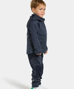 Didriksons Kids' Briska Jacket 5 Navy