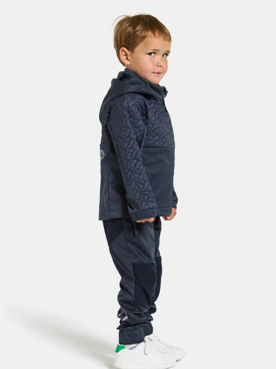 Didriksons Kids' Briska Jacket 5 Navy