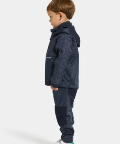 Didriksons Kids' Briska Jacket 5 Navy