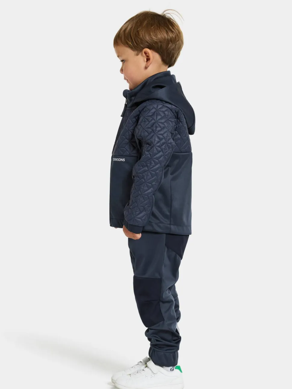 Didriksons Kids' Briska Jacket 5 Navy