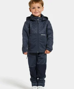 Didriksons Kids' Briska Jacket 5 Navy