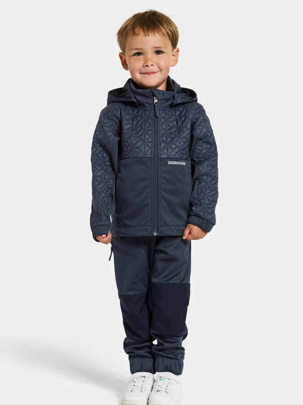 Didriksons Kids' Briska Jacket 5 Navy