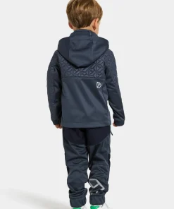 Didriksons Kids' Briska Jacket 5 Navy