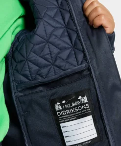 Didriksons Kids' Briska Jacket 5 Navy