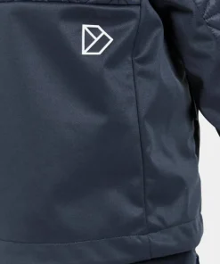 Didriksons Kids' Briska Jacket 5 Navy