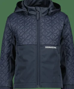 Didriksons Kids' Briska Jacket 5 Navy