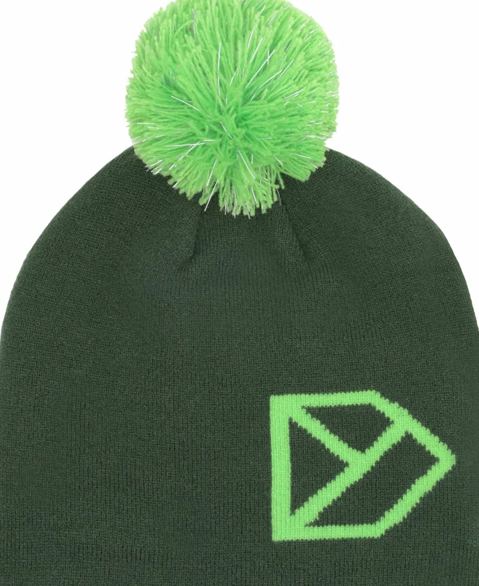 Didriksons Kids' Dropi Beanie 2 Pine Green