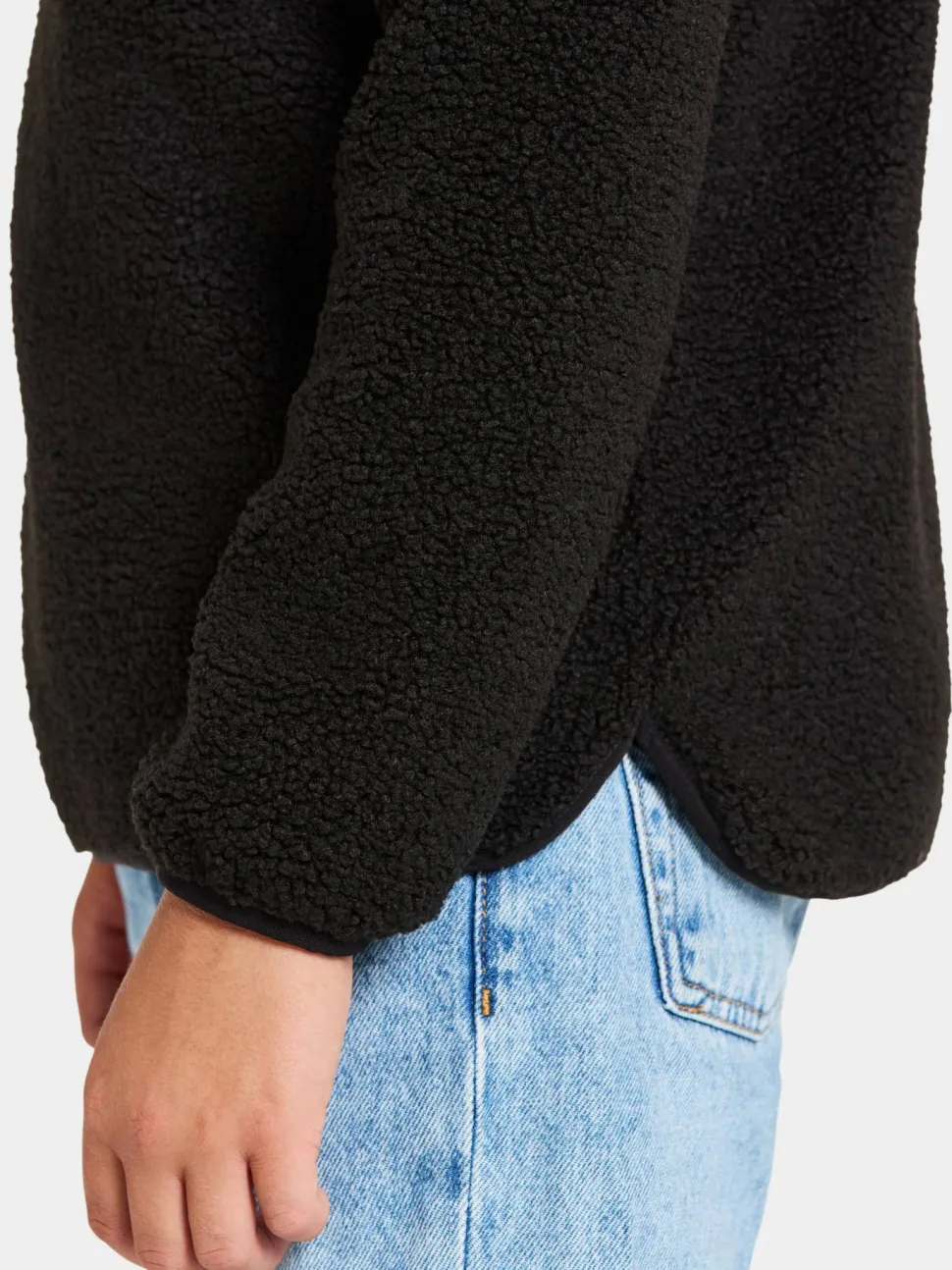 Didriksons Kids' Exa Half Zip Black