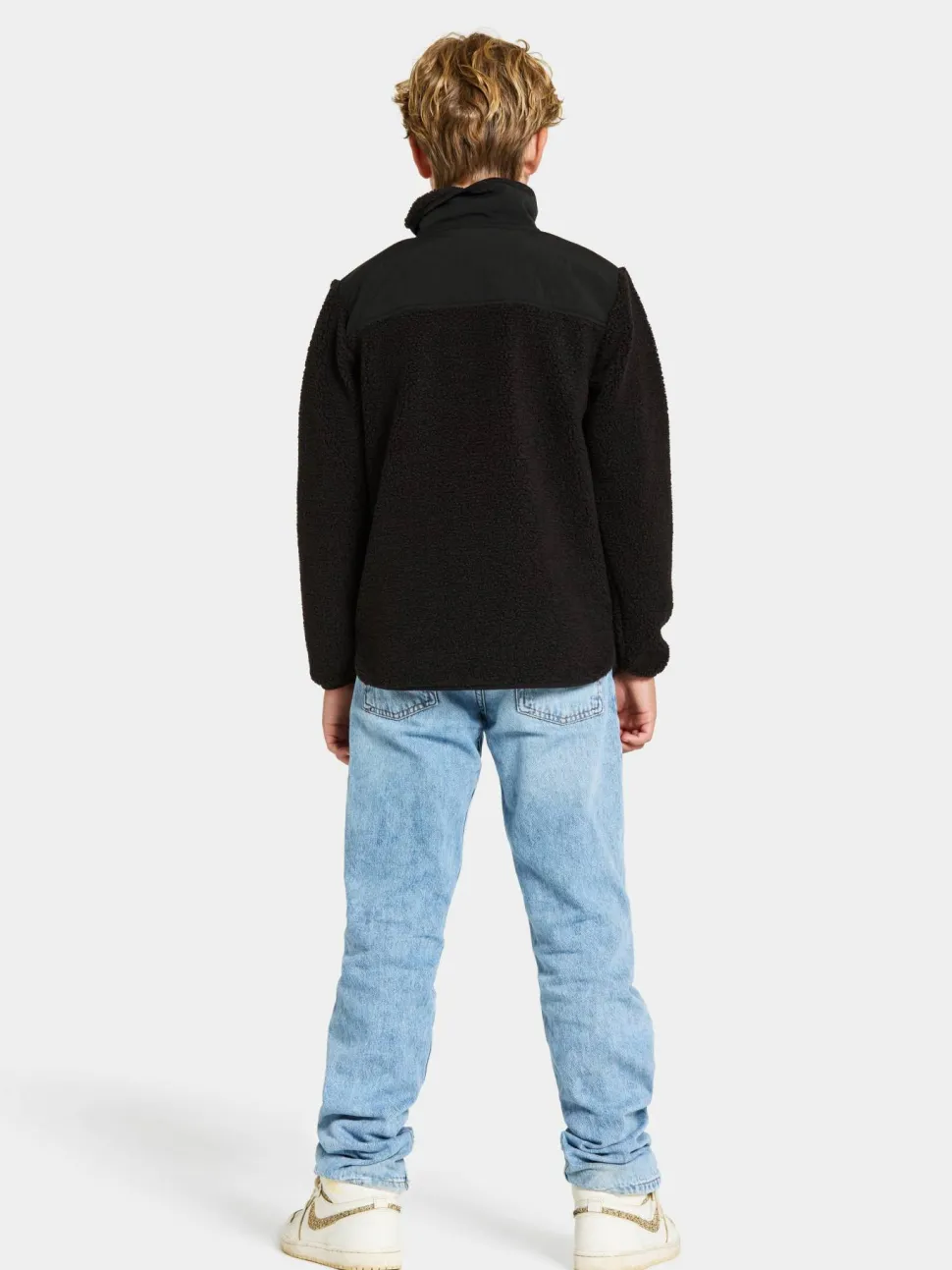 Didriksons Kids' Exa Half Zip Black