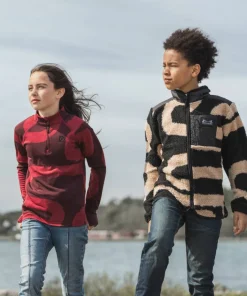 Kids' Exa Printed Full Zip 2 Barn Barnjackor & Västar|Barntröjor & Fleece