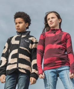 Kids' Exa Printed Full Zip 2 Barn Barnjackor & Västar|Barntröjor & Fleece