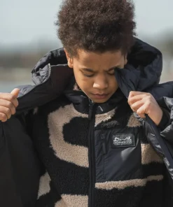 Kids' Exa Printed Full Zip 2 Barn Barnjackor & Västar|Barntröjor & Fleece