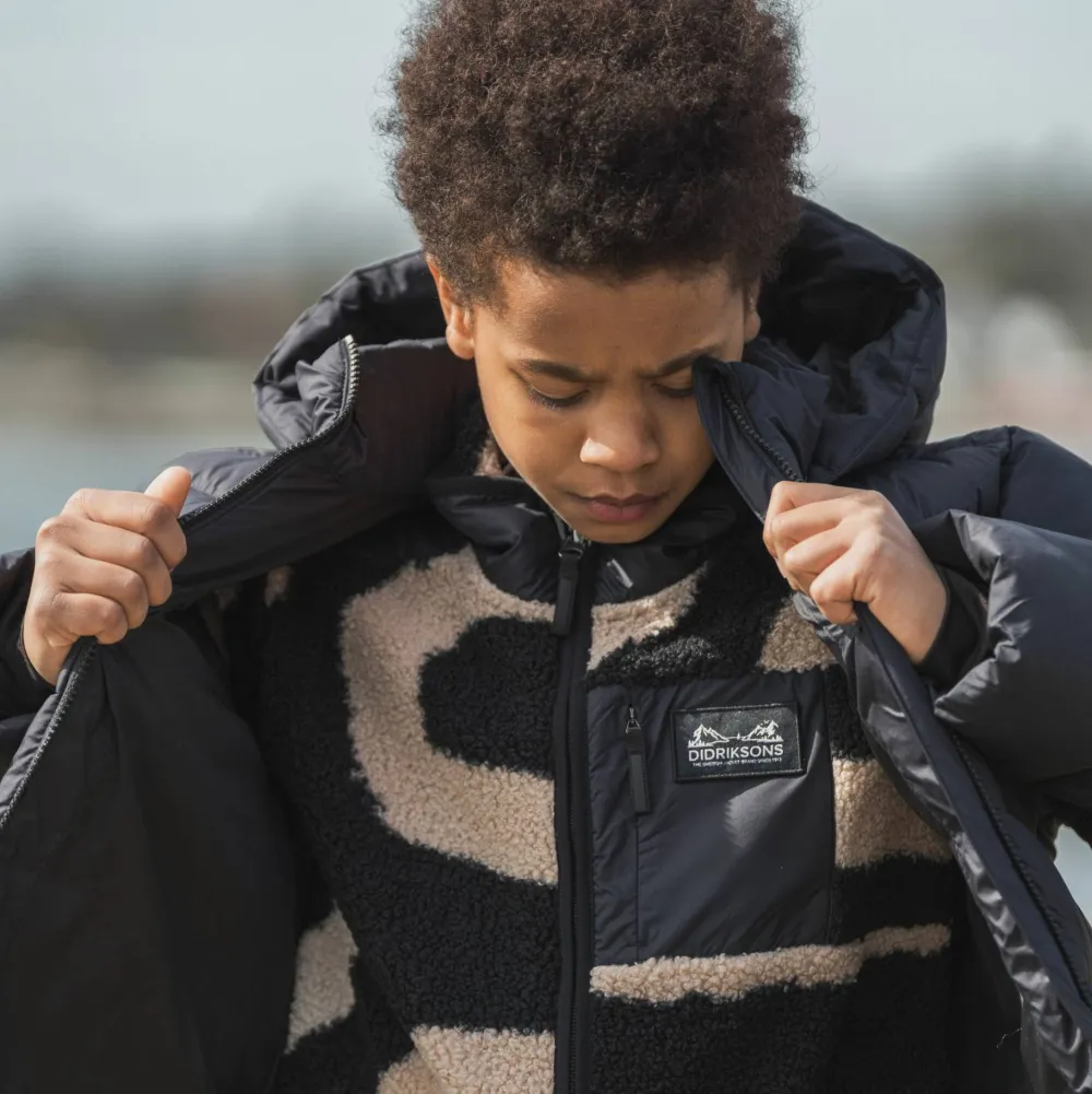 Kids' Exa Printed Full Zip 2 Barn Barnjackor & Västar|Barntröjor & Fleece