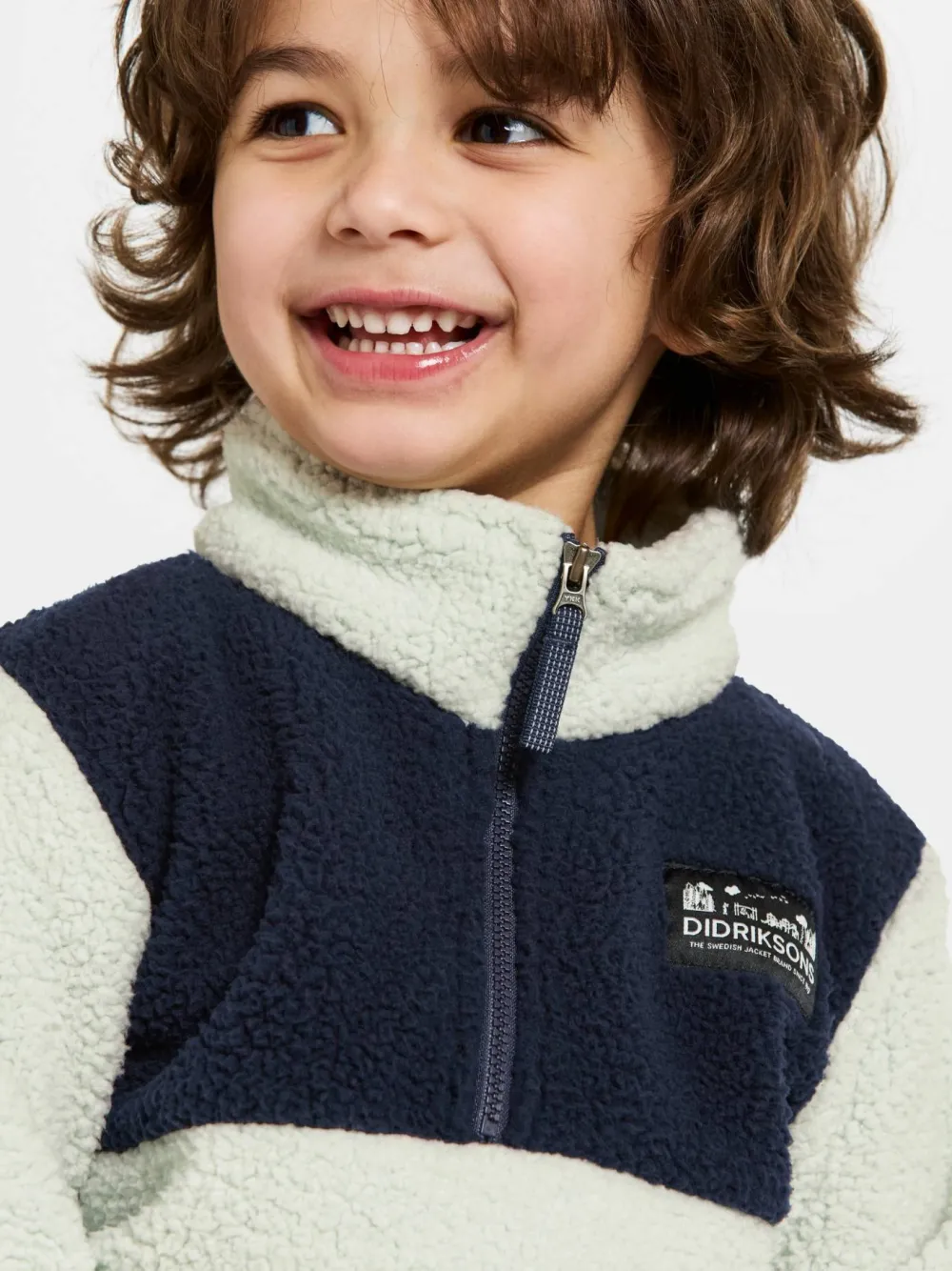Clearance Kids' Gosig Half Zip Barn Barnjackor & Västar|Barntröjor & Fleece