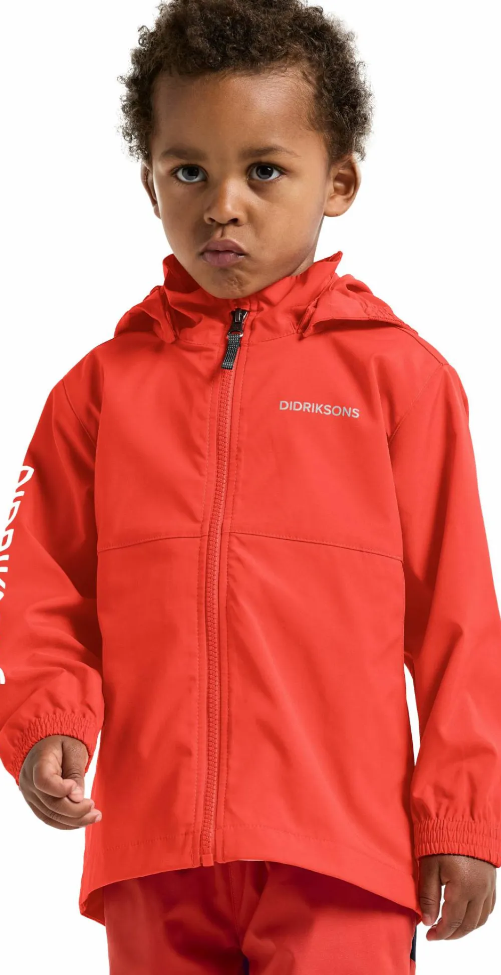 Didriksons Kids' Hallon Jacket Paprika Outlet