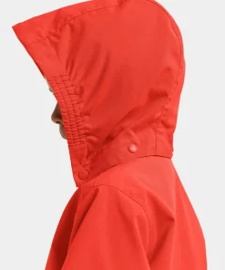 Didriksons Kids' Hallon Jacket Paprika Outlet